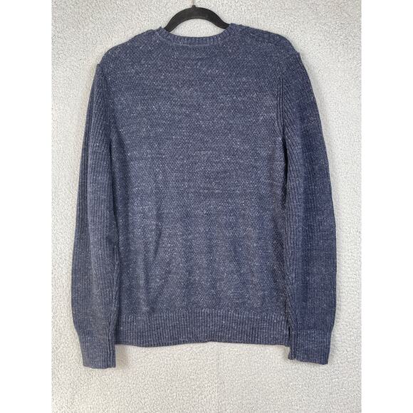Gap Mens Size S Cable Knit Blue Sweater NWT - Picture 2 of 10